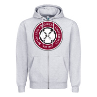 Heather Grey Rosalind Franklin College of Medicine and Science Zipper Hoodie - artisFamous