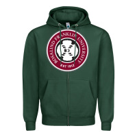 Sports Green Rosalind Franklin College of Medicine and Science Zipper Hoodie - artisFamous