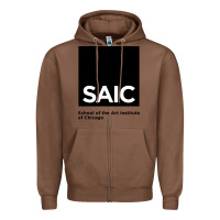 Chestnut School of The Art Institute of Chicago College Zipper Hoodie - artisFamous