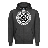 Charcoal Heather The Chicago School of Professional Psychology Zipper Hoodie - artisFamous
