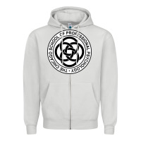 Dove Grey The Chicago School of Professional Psychology Zipper Hoodie - artisFamous
