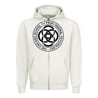 Oatmeal Heather The Chicago School of Professional Psychology Zipper Hoodie - artisFamous