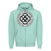 Seafoam The Chicago School of Professional Psychology Zipper Hoodie - artisFamous