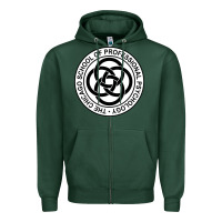 Sports Green The Chicago School of Professional Psychology Zipper Hoodie - artisFamous