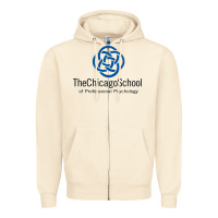Sandshell The Chicago School of Professional Psychology Zipper Hoodie - artisFamous