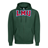 Sports Green lmu lions Zipper Hoodie - artisFamous