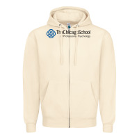 Sandshell The Chicago School of Professional Psychology Zipper Hoodie - artisFamous