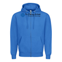 True Royal The Chicago School of Professional Psychology Zipper Hoodie - artisFamous