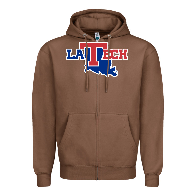 Louisiana Tech Athletics Zipper Hoodie by artisFamous | Teevron