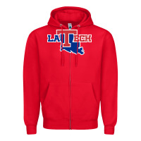 Red louisiana tech athletics Zipper Hoodie - artisFamous