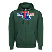 Sports Green louisiana tech athletics Zipper Hoodie - artisFamous