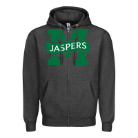Charcoal Heather manhattan jaspers Zipper Hoodie - artisFamous