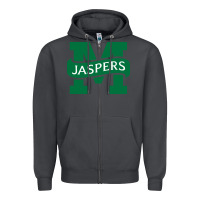 Smoke manhattan jaspers Zipper Hoodie - artisFamous