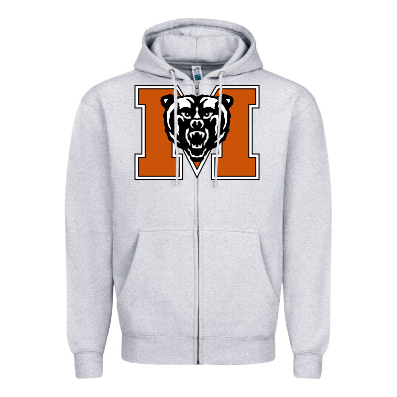Mercer Bears Zipper Hoodie by artisFamous | Teevron