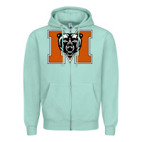 Seafoam mercer bears Zipper Hoodie - artisFamous