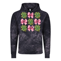 Cloud Black clover bow Vintage Hoodie - CowhideDigitalArt