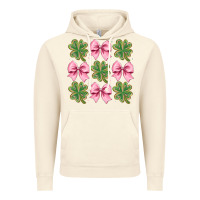 Vintage Artic clover bow Vintage Hoodie - CowhideDigitalArt