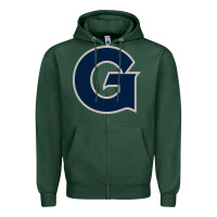Sports Green georgetown hoyas Zipper Hoodie - artisFamous
