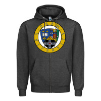 Charcoal Heather drew university Zipper Hoodie - artisFamous