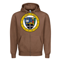 Chestnut drew university Zipper Hoodie - artisFamous