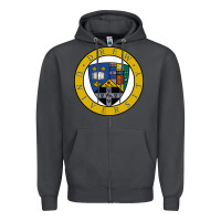 Smoke drew university Zipper Hoodie - artisFamous