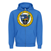 True Royal drew university Zipper Hoodie - artisFamous