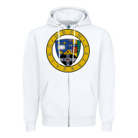 White drew university Zipper Hoodie - artisFamous