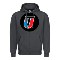 Smoke Universal Technical Institute College Zipper Hoodie - artisFamous