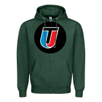Sports Green Universal Technical Institute College Zipper Hoodie - artisFamous