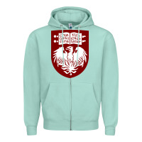 Seafoam College of Chicago Zipper Hoodie - artisFamous