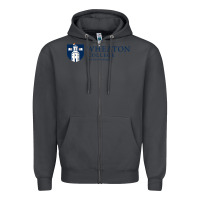 Smoke Wheaton College (Illinois) Zipper Hoodie - artisFamous