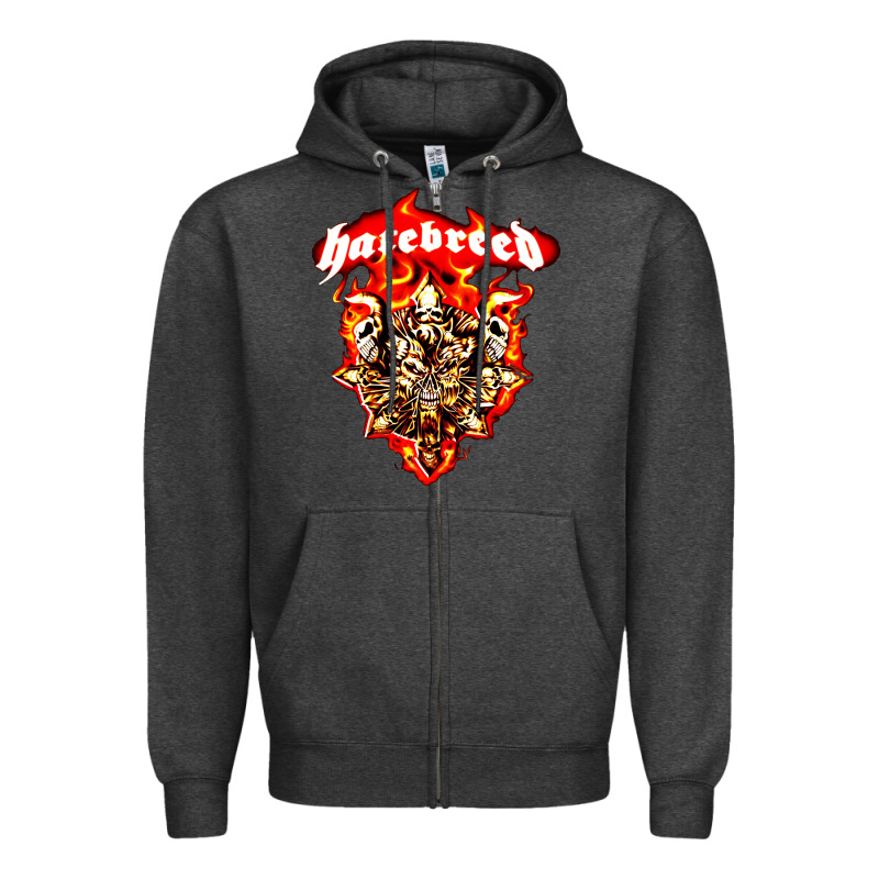 Hatebreed 3 Zipper Hoodie by artisFamous | Teevron
