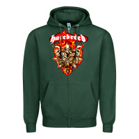 Sports Green hatebreed 3 Zipper Hoodie - artisFamous