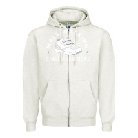 Oatmeal Heather funny mall walking state champions Zipper Hoodie - artisFamous