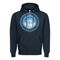 Navy gettysburg college Zipper Hoodie - artisFamous
