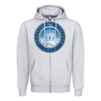 Heather Grey gettysburg college Zipper Hoodie - artisFamous