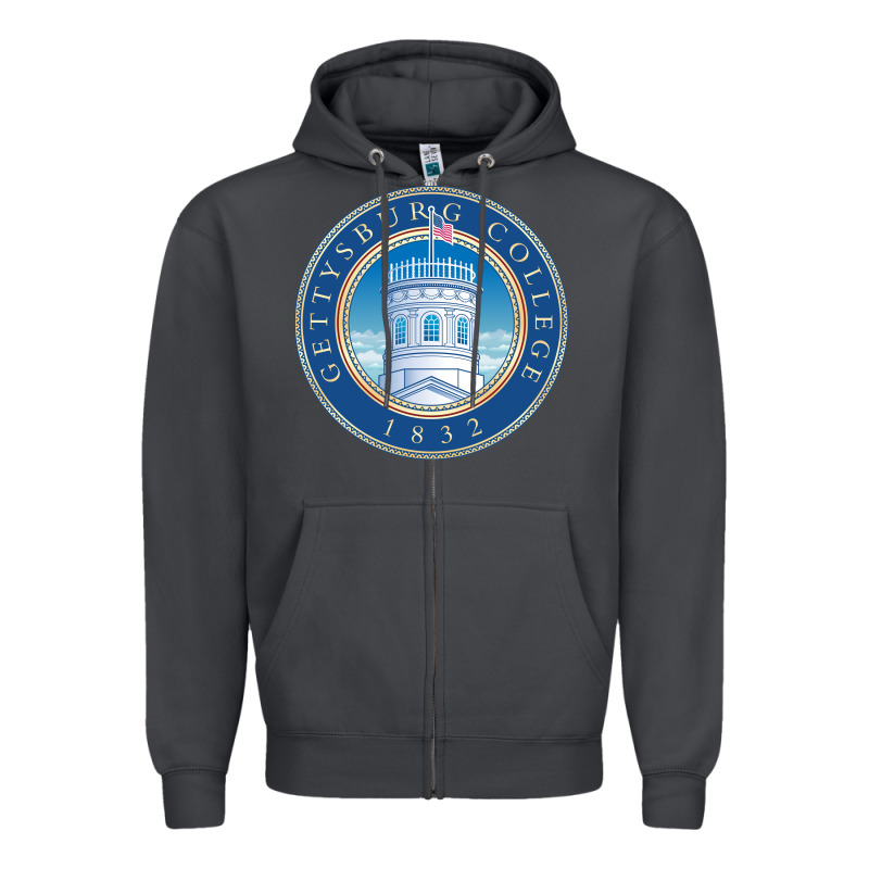 Gettysburg College Zipper Hoodie by artisFamous | Teevron