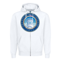 White gettysburg college Zipper Hoodie - artisFamous