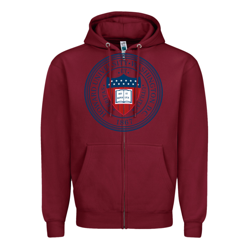 Howard University Zipper Hoodie by artisFamous | Teevron