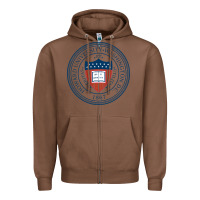 Chestnut howard university Zipper Hoodie - artisFamous