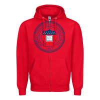 Red howard university Zipper Hoodie - artisFamous