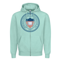 Seafoam howard university Zipper Hoodie - artisFamous
