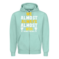 Seafoam vikings we almost always almost win   funny sports Zipper Hoodie - artisFamous