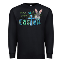 Black My First Easter Bunny Boy Premium Sweatshirt - RanaPortraitStore
