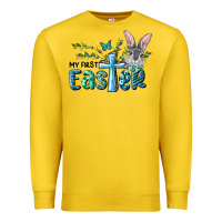 Lemon My First Easter Bunny Boy Premium Sweatshirt - RanaPortraitStore