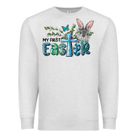 Oatmeal Heather My First Easter Bunny Boy Premium Sweatshirt - RanaPortraitStore