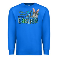 True Royal My First Easter Bunny Boy Premium Sweatshirt - RanaPortraitStore