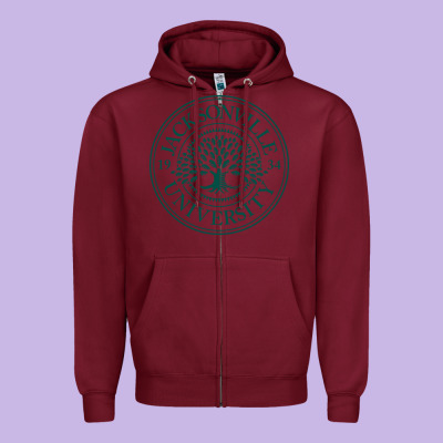 Jacksonville University Zipper Hoodie Designed By Artisfamous