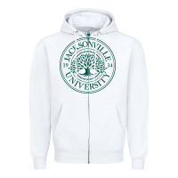 White jacksonville university Zipper Hoodie - artisFamous