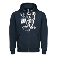 Navy bikini kill Zipper Hoodie - artisFamous